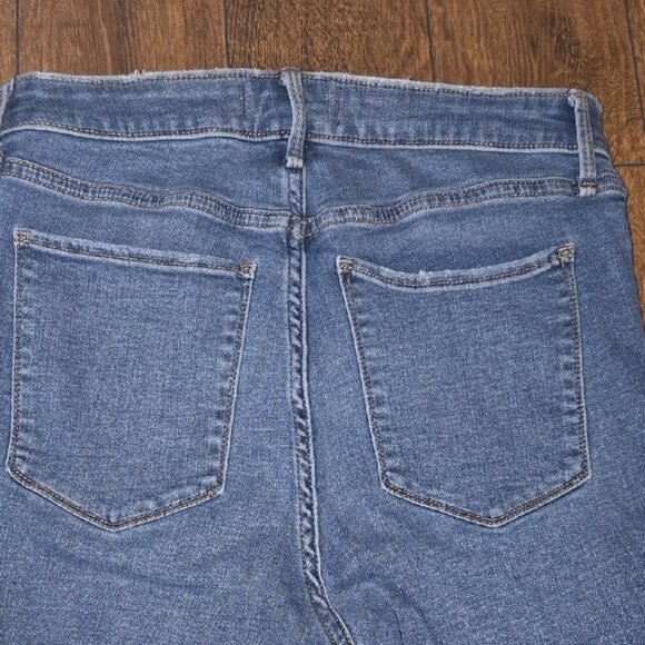 Abercrombie & Fitch Blue Skinny Jeans Distressed - Picture 5 of 5